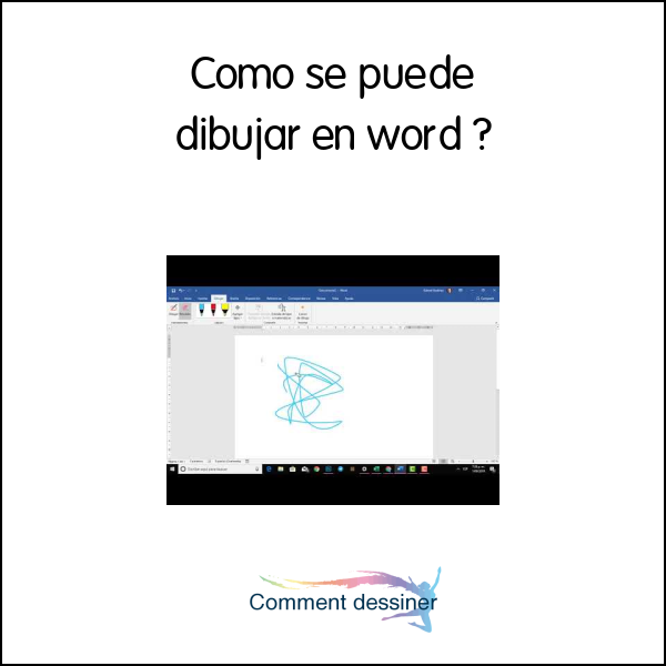 Como se puede dibujar en word